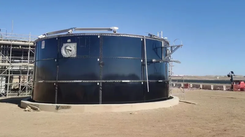 Guangxi Chemical Wastewater Epoxy Tank Project Reference