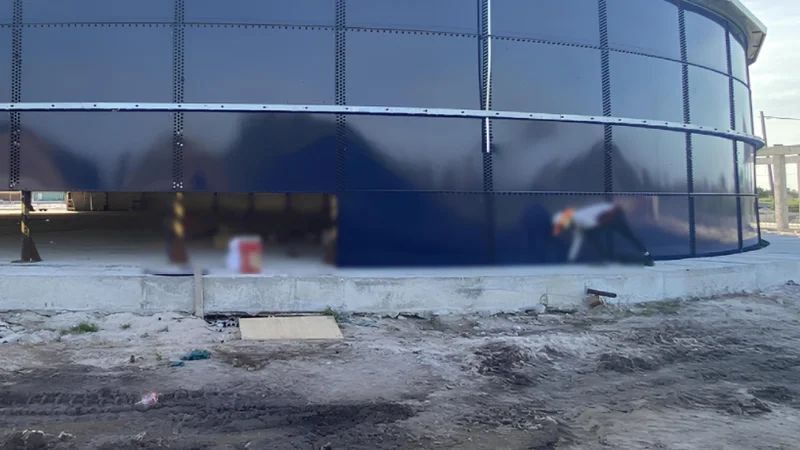 LNG Terminal Aluminum Dome Roof Project Reference