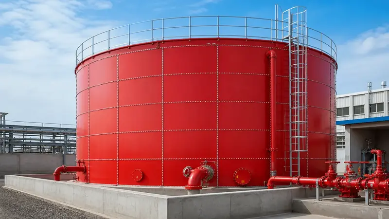 NFPA 22 Fire Water Tanks: Specifying Epoxy Coated Steel Storage for Fire Protection