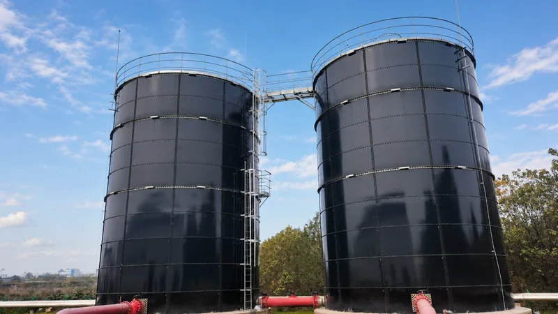 Palm Oil Mill Effluent Storage Tanks